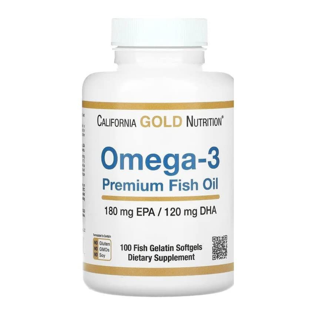 Omega-3 Fish Oil, California Gold Nutrition