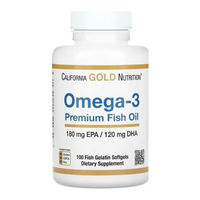 Thumbnail for Omega-3 Fish Oil, California Gold Nutrition