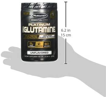 Glutamine Muscletech , 300 g.