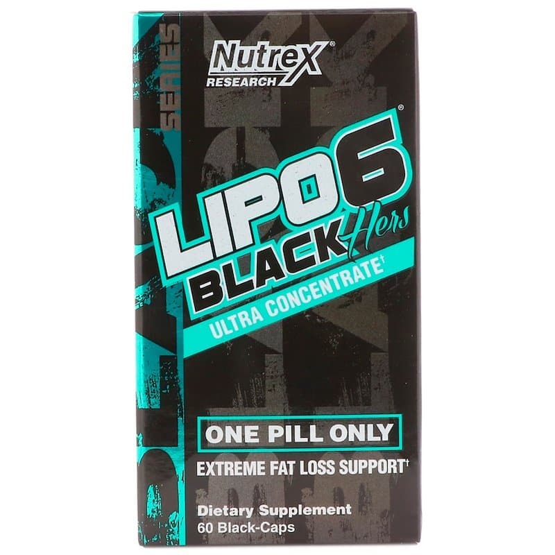 LIPO-6 Black Hers, Ultra Concentrate, 60 Black-Caps