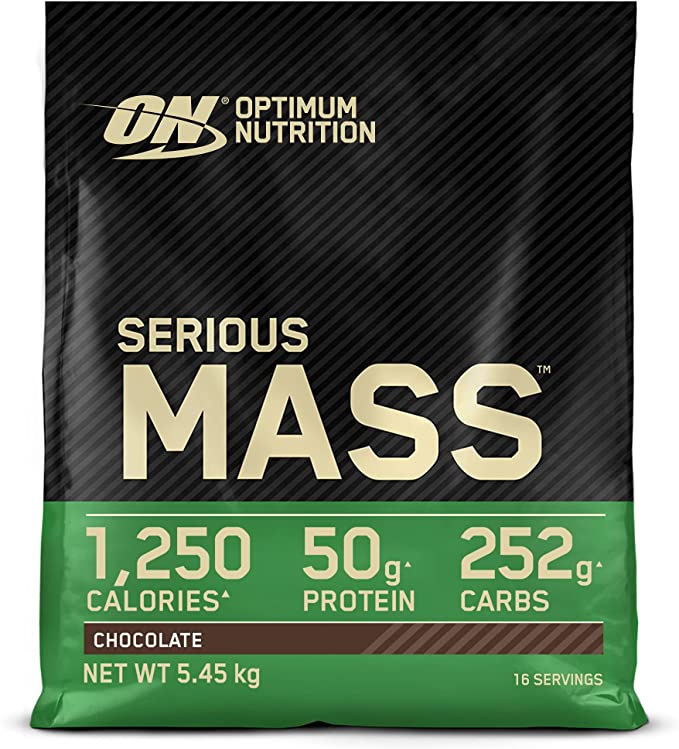 Serious Mass Optimum Nutrition Weight Gainer, 5.44 kg