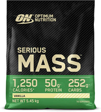 Thumbnail for Serious Mass Optimum Nutrition Weight Gainer, 5.44 kg