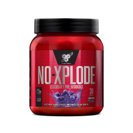 BSN N.O. XPLODE Pre Workout Powder, Energy Supplement with Creatine and Beta Alanine, 30 Servings