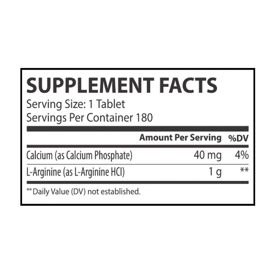 L- Arginine Muscle Rulz, 180 Tablets