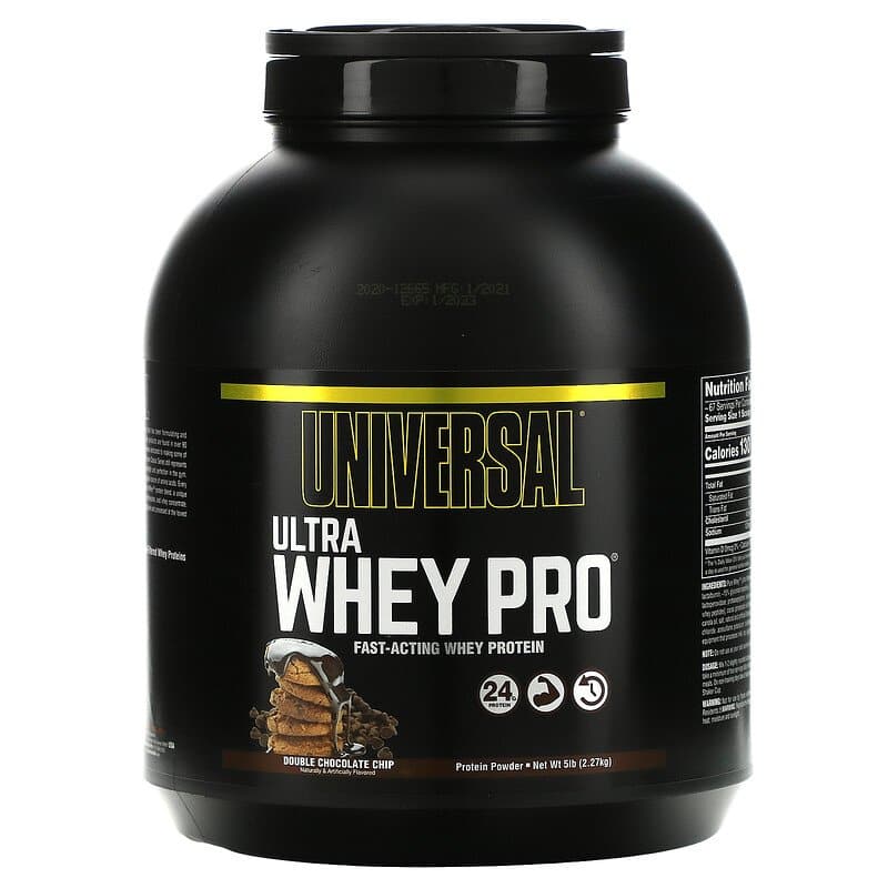 Ultra Whey Pro, Double Chocolate Chip, (2.27 kg)