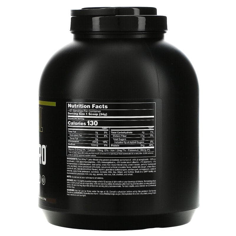 Ultra Whey Pro, Double Chocolate Chip, (2.27 kg)